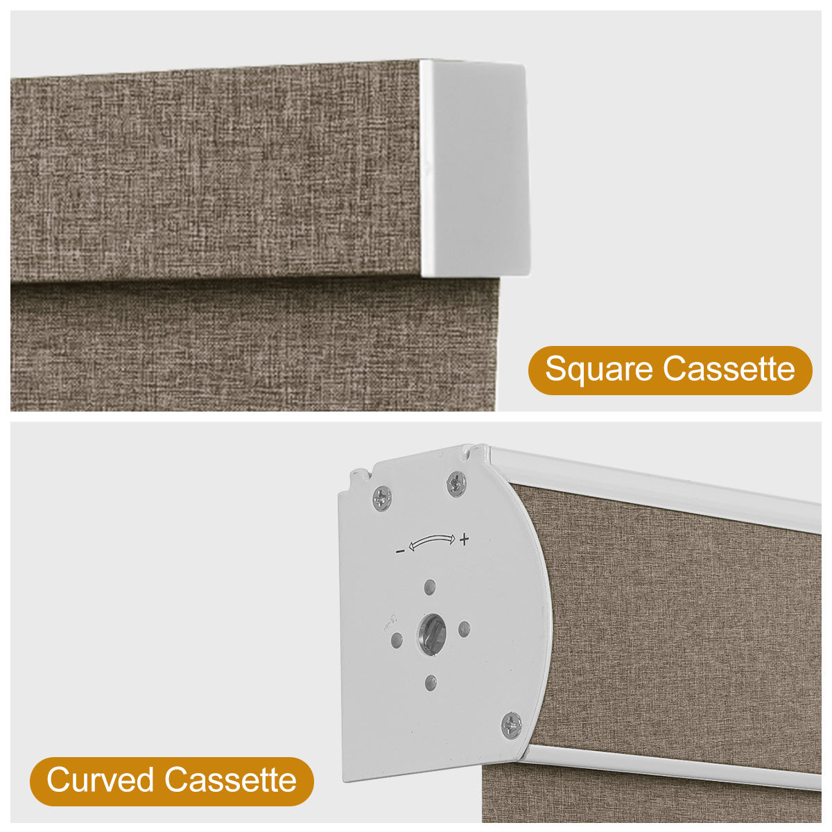Berissa Classic  Linen Blend Cordless Roller Shades