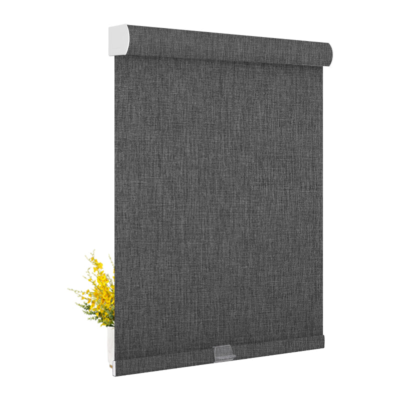 Double Sided Linen Blackout-Black
