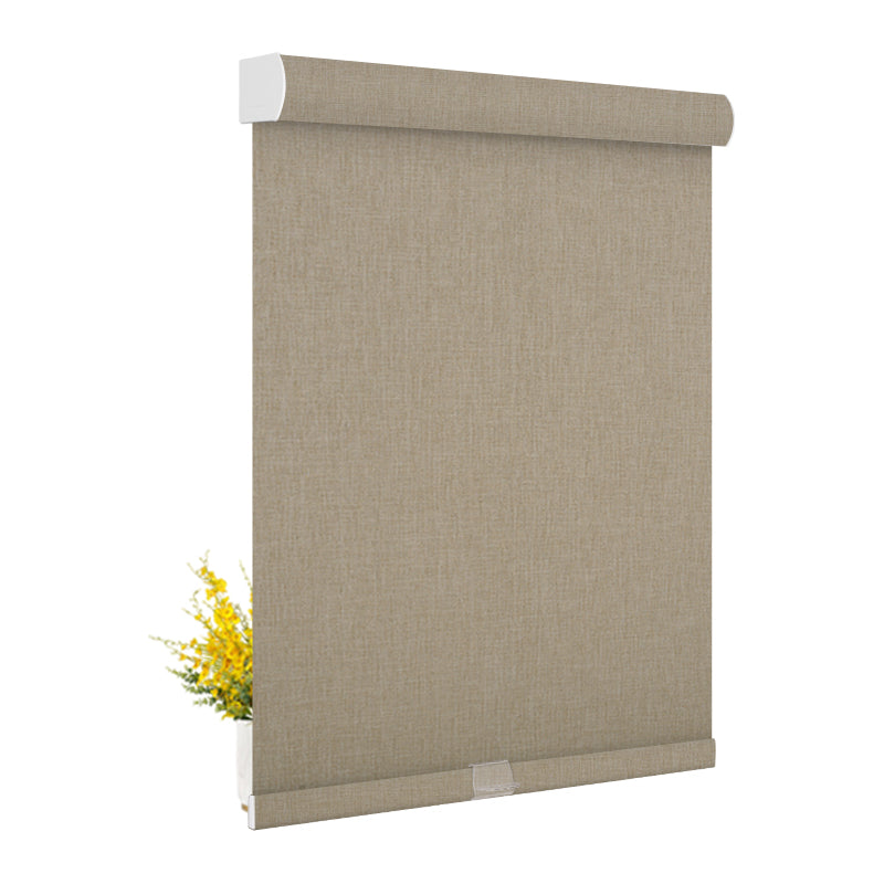 Double Sided Linen Blackout-Brown