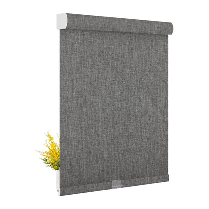 Double Sided Linen Blackout-Dark Gray