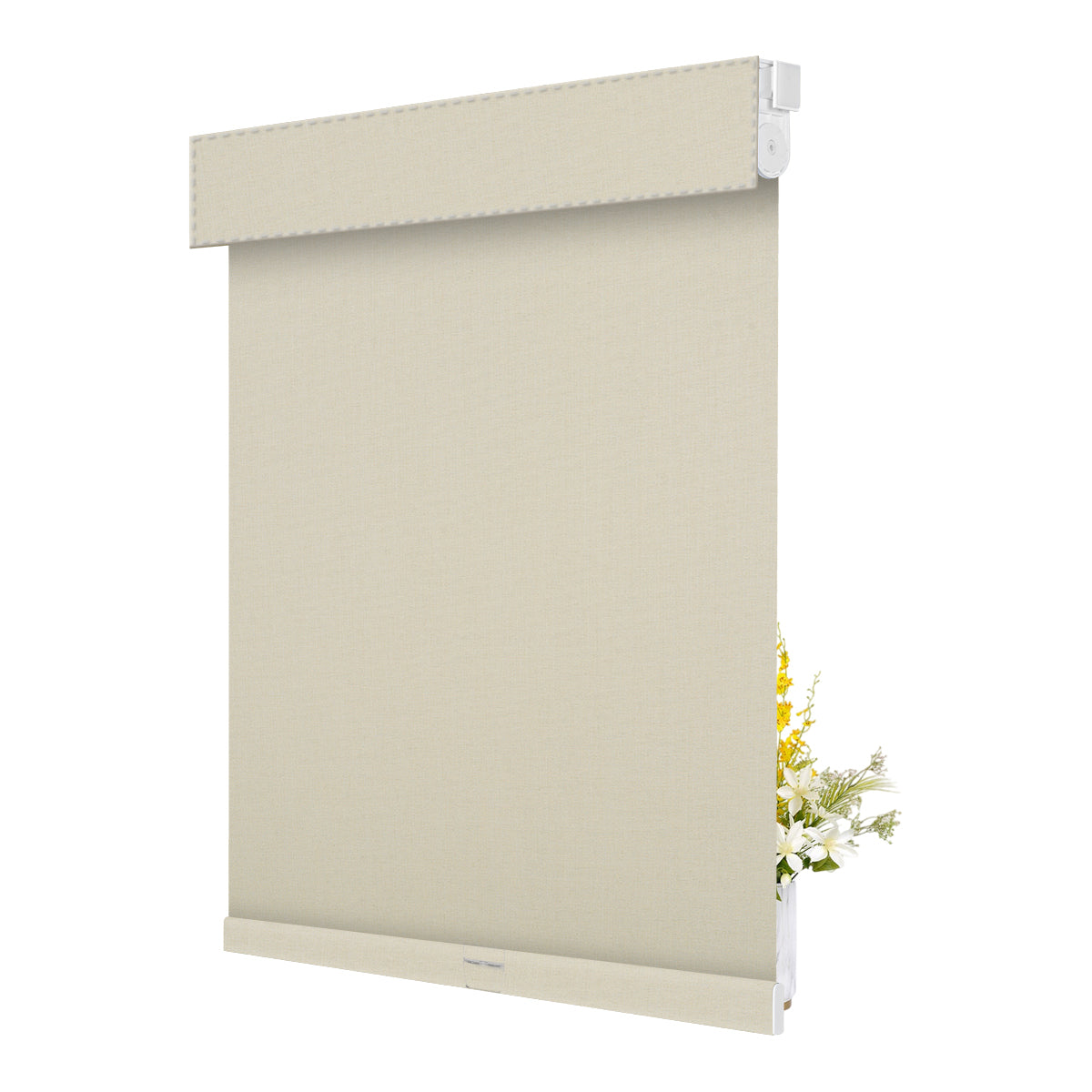 Double Sided Linen Blackout-Beige
