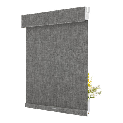 Double Sided Linen Blackout-Dark Gray