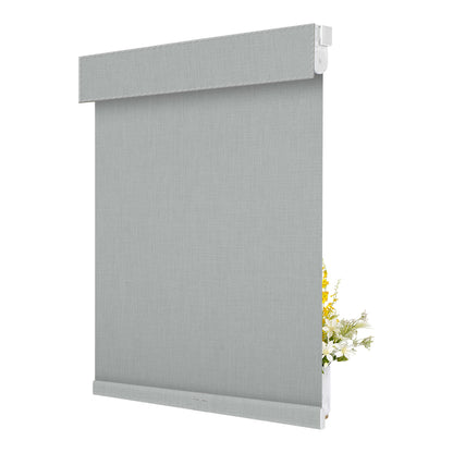 Double Sided Linen Blackout-Gray