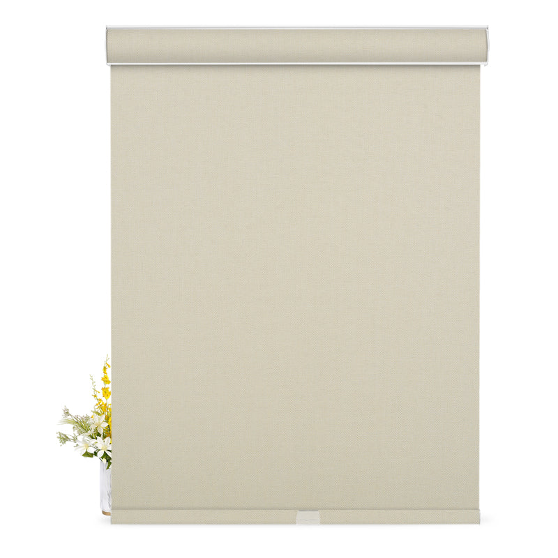 Double Sided Linen Blackout -Beige