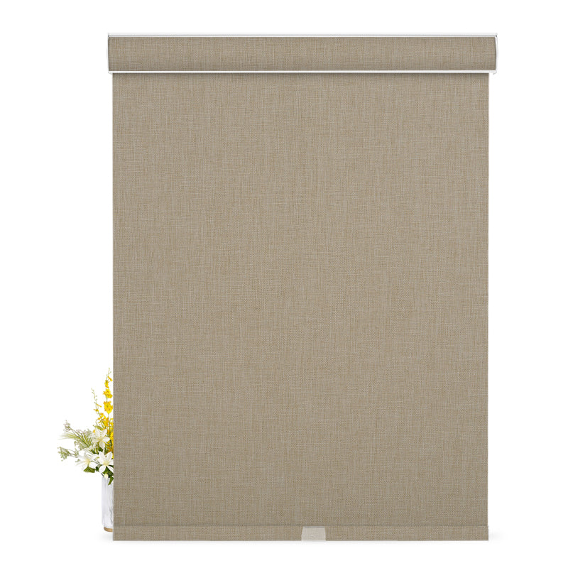 Double Sided Linen Blackout -Brown