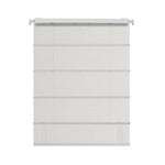 Berissa Timeless Light Filtering Checkered No Drill Roman Shades enhancing home decor with elegant design.