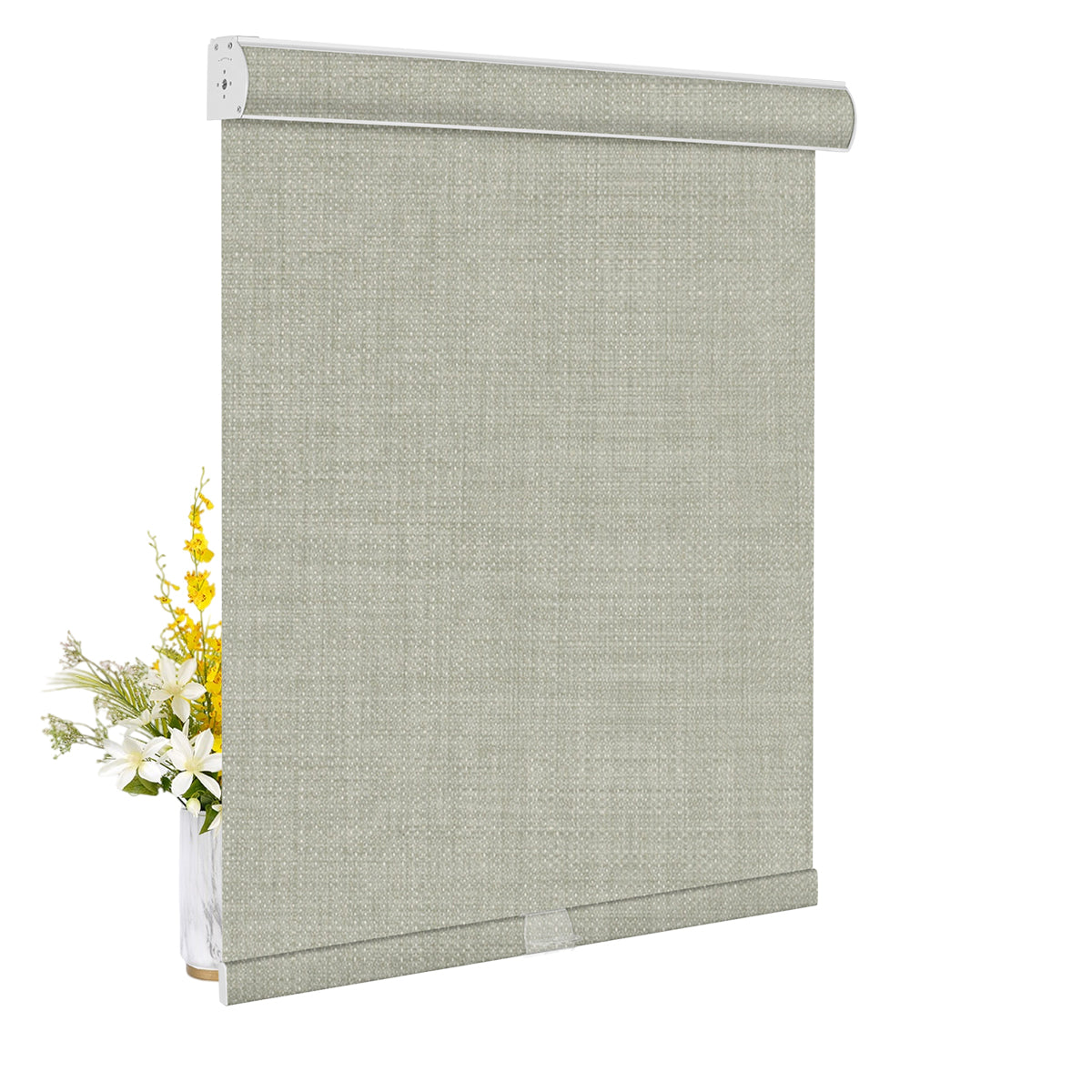 Imitation Linen Blackout-Gray