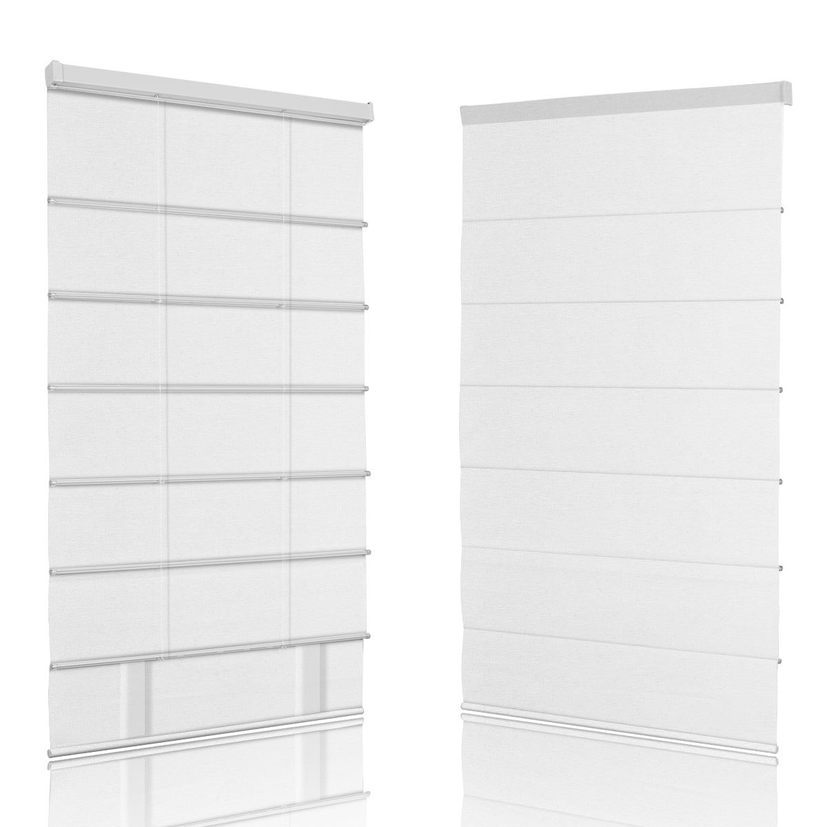 Berissa Custom Flat Fold Roman Shade Cordless