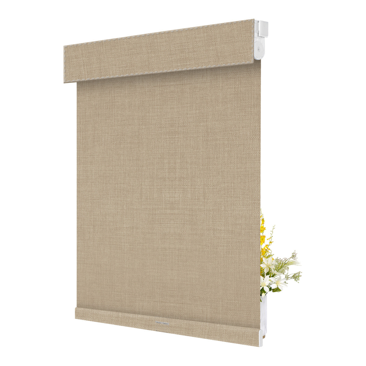 Imitation Linen Blackout-Brown
