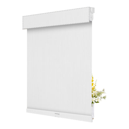 Imitation Linen Blackout-White