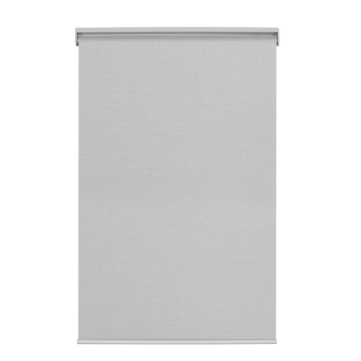 Berissa Pure White Simple Elegance Cordless Spring Roller Blinds