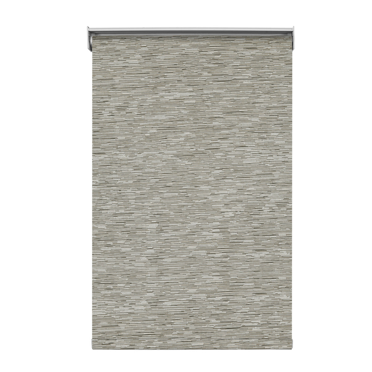 Berissa Full Wrap-around Cassette Valance Roller Shades in a stylish textured design ideal for modern decor.