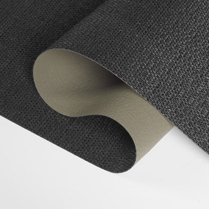 Berissa Custom Textured Blackout No Drill Quick installation Roman Shades fabric detail showcasing rich texture and color.