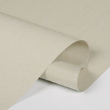 Berissa Double-Sided Crosshatch Linen Blackout Roman Shades: Fabric