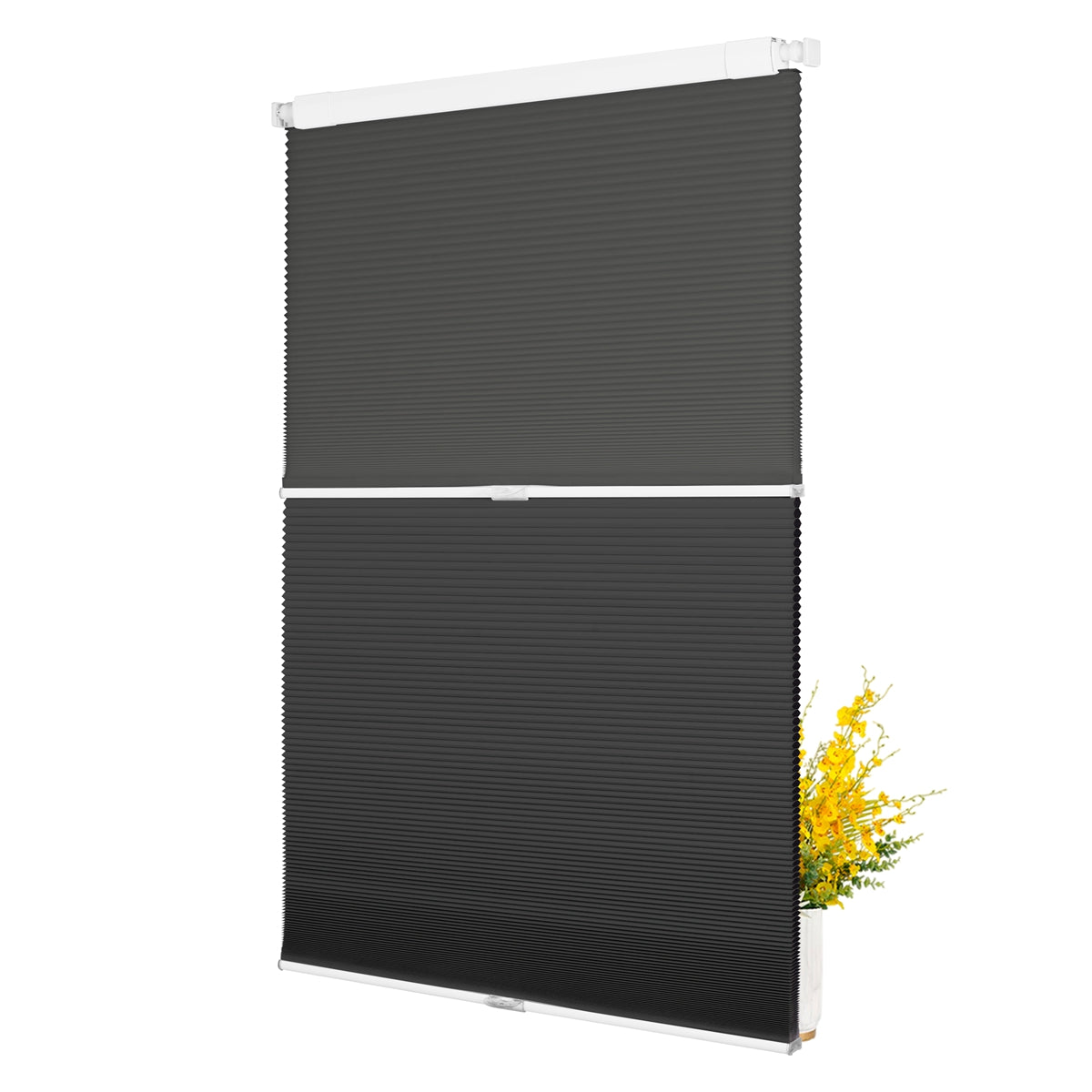 Light Filtering Black+Blackout Black
