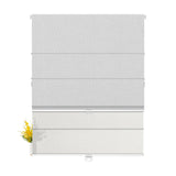 Blackout Grayish White+Light Filtering White