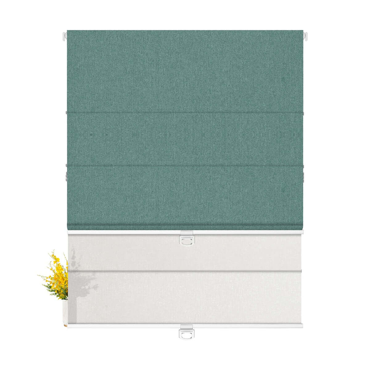 Blackout Green+Light Filtering White