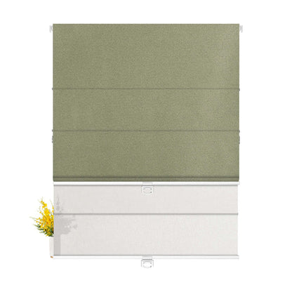 Blackout Light Green+Light Filtering White