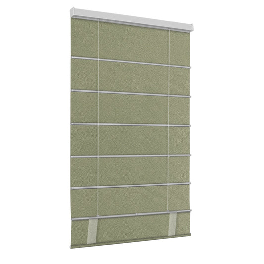 Berissa Blackout Elegant Top Down Bottom Up Roman Shades