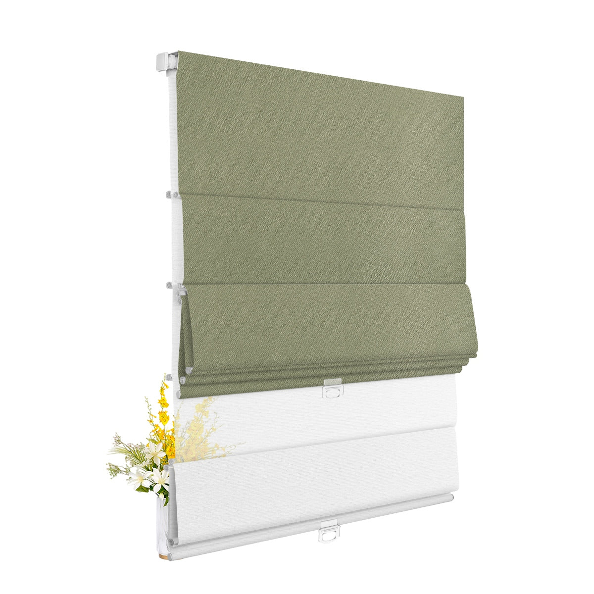 Blackout Light Green+ Semi View White