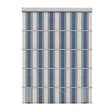 Berissa Coastal Square Series Light-Filtering Roman Shade Cordless Child Safe