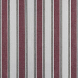 Fabric design of Berissa Square Series Extra Wide Roman Shade Cordless Child Safe featuring red and gray stripes.