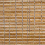 Berissa Minimalist Natural Contemporary Eco Chic Premium  Bamboo Shades showcasing warm bamboo texture.
