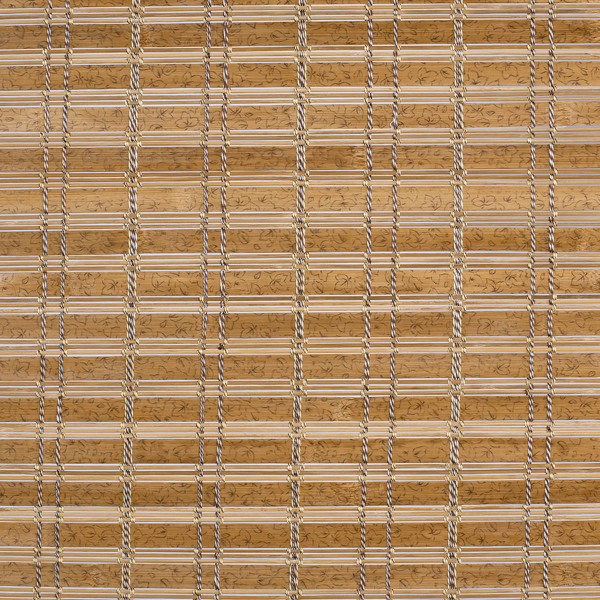 Berissa Minimalist Natural Contemporary Eco Chic Premium  Bamboo Shades showcasing warm bamboo texture.