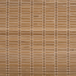 Berissa Minimalist Natural Contemporary Eco Chic Premium  Bamboo Shades texture close-up showcasing warm bamboo.