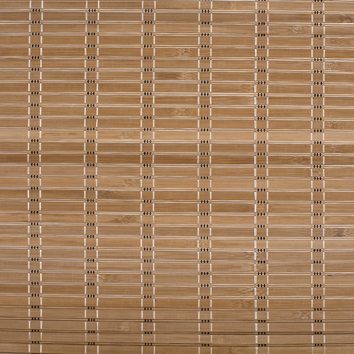 Berissa Minimalist Natural Contemporary Eco Chic Premium  Bamboo Shades texture close-up showcasing warm bamboo.