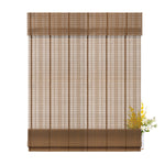 Berissa Sunwoven Natural Bamboo Roman Shade: LM38SW02