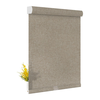 Light Filtering Linen-Light Brown