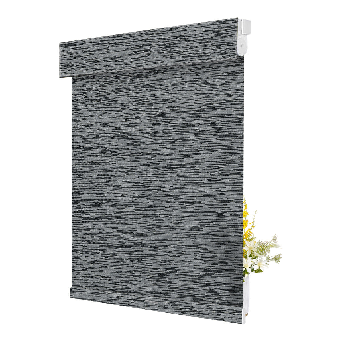 Light Filtering Jacquard -Black
