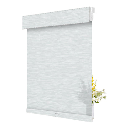 Light Filtering Jacquard -White