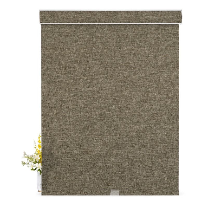Light Filtering Linen -Brown