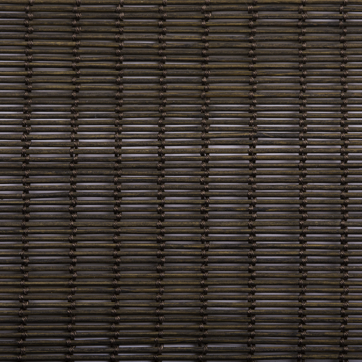 Close-up of Berissa Cordless Light Filtering Bamboo Roman Shades texture and design.