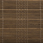 Close-up view of Berissa Cordless Light Filtering Bamboo Roman Shades texture.