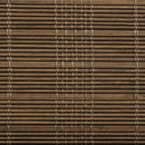 Close-up view of Berissa Cordless Light Filtering Bamboo Roman Shades texture.