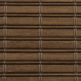 Berissa Cordless Light Filtering  Bamboo Roman Shades texture close-up showing woven bamboo slats.