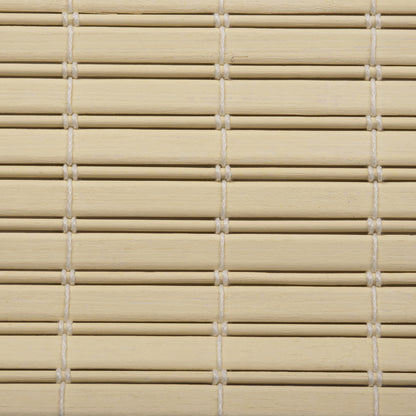 Berissa Cordless Light Filtering  Bamboo Roman Shades