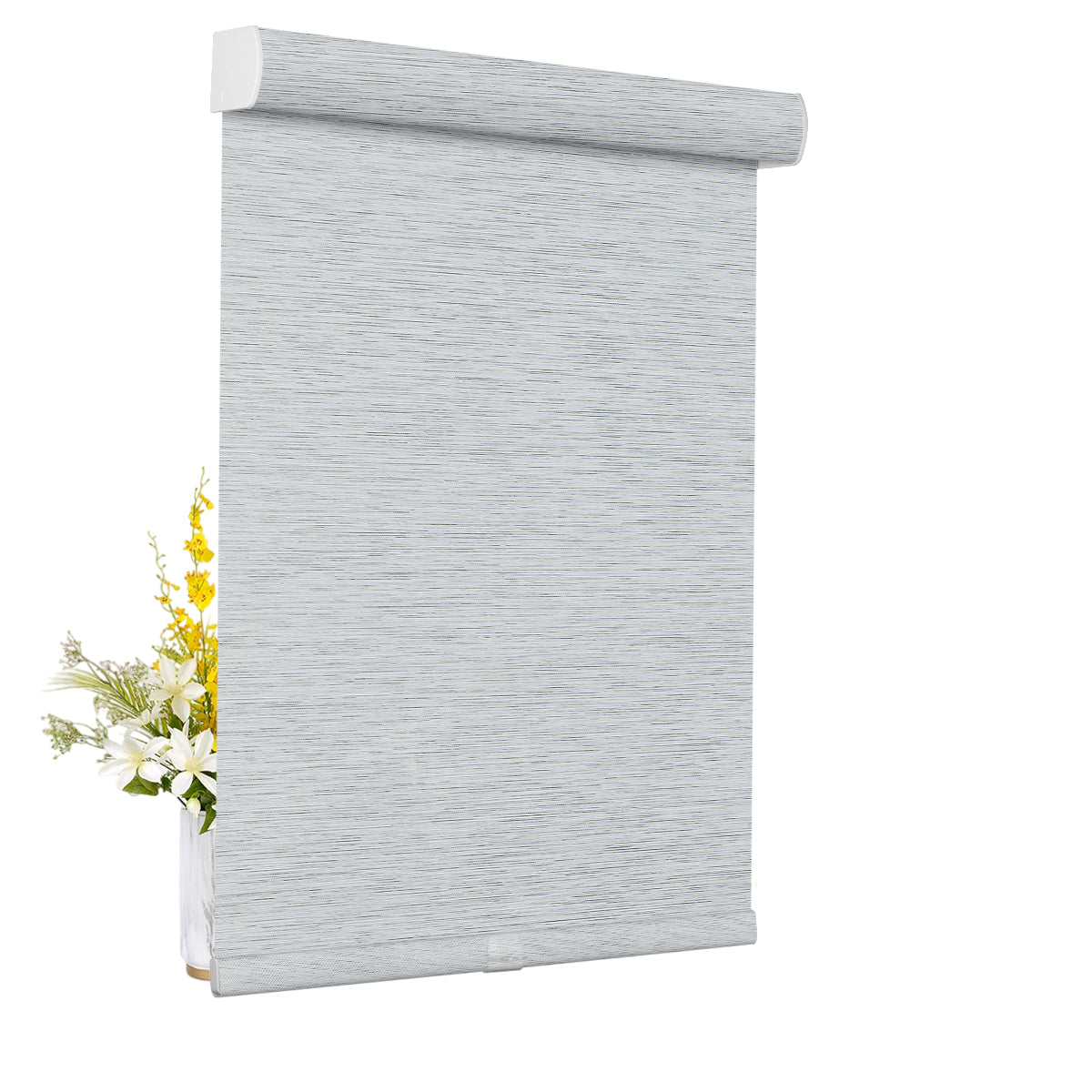Blackout Jacquard-Silver Gray