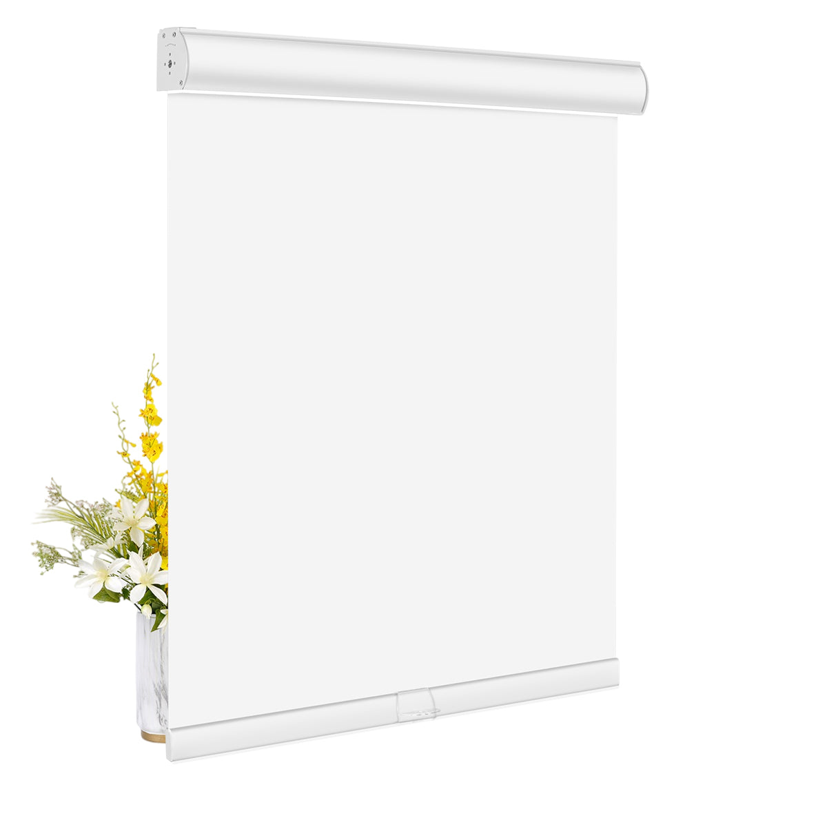 Solid Color Blackout- White