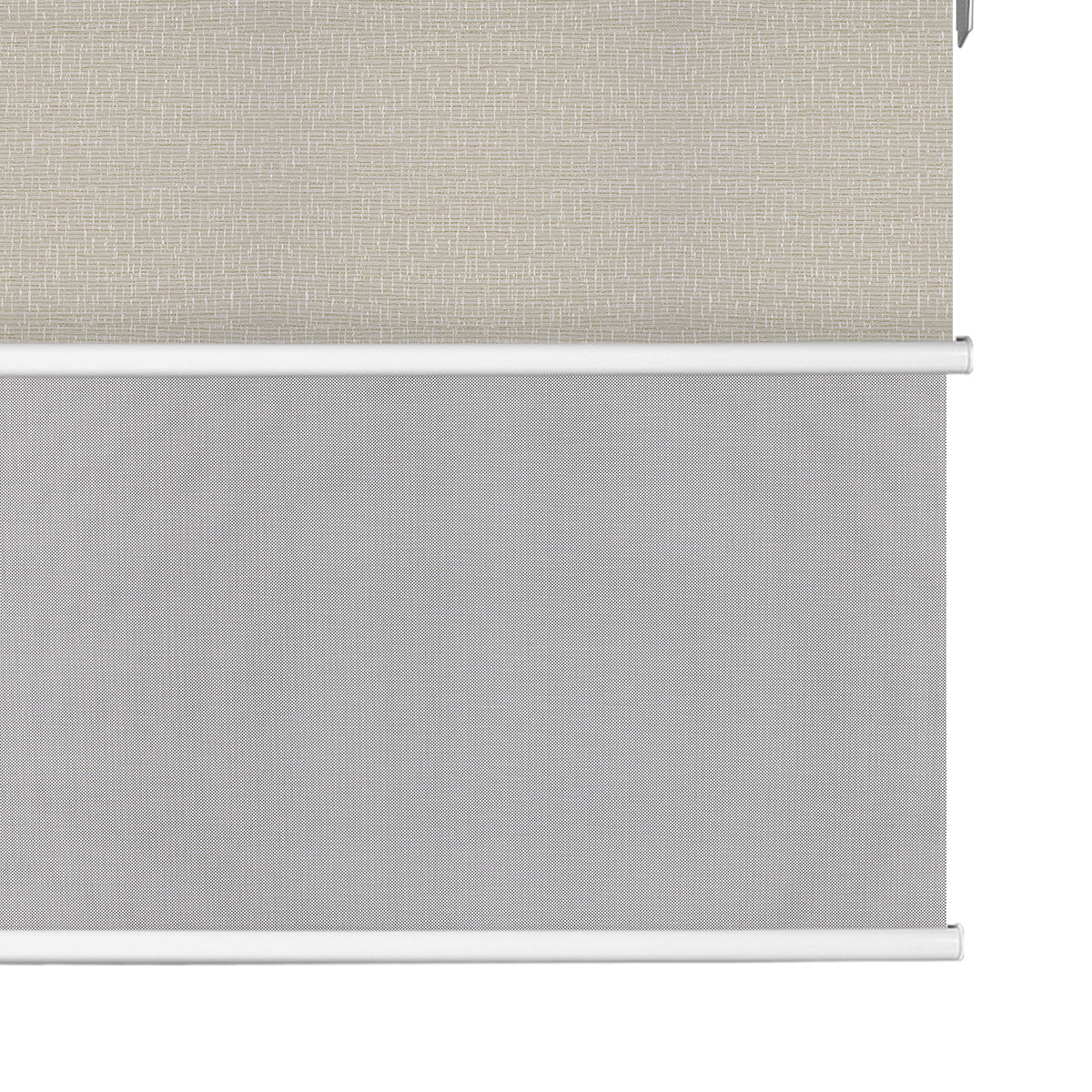 Light Filtering Gray+Blackout Beige